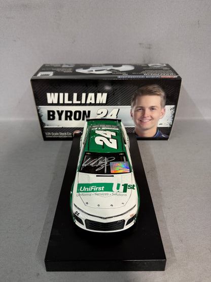 William Byron #24 2019 Unifirst Nascar Autographed Diecast