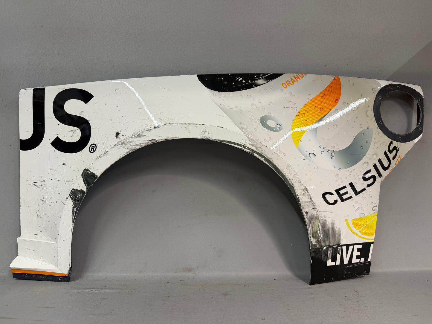 AJ Allmendinger #16 2026 San Diego Celsius Nascar Quarter Panel