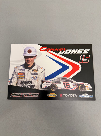 Connor Jones #15 2022 Jones Utilities Nascar Hero Card