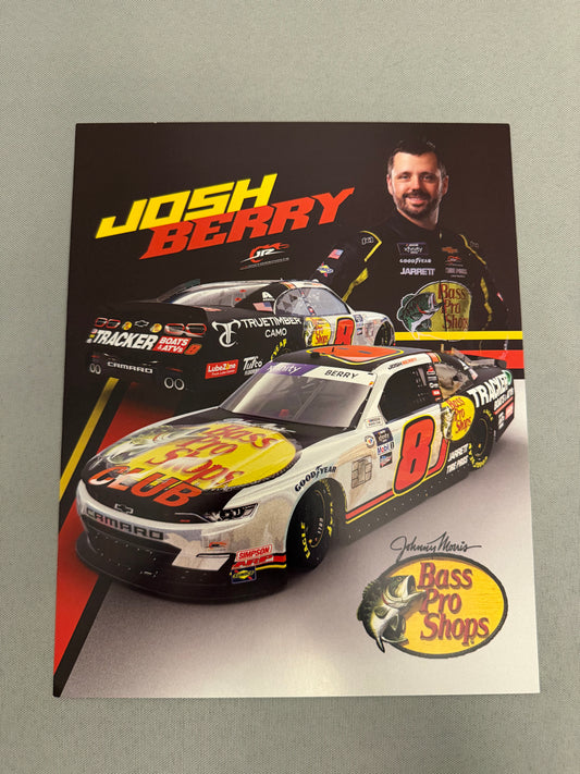 Josh Berry #8 2023 Bass Pro Shops Nascar Hero Card