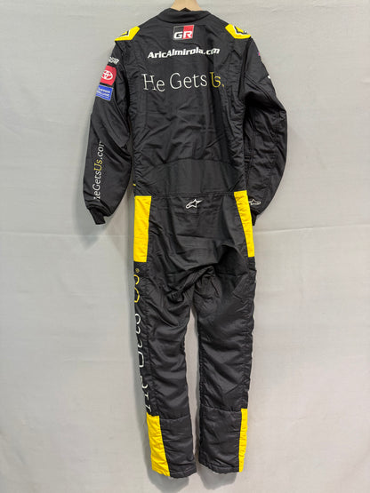 Aric Almirola #19 2024 He Gets Us Nascar Autographed Driver Firesuit