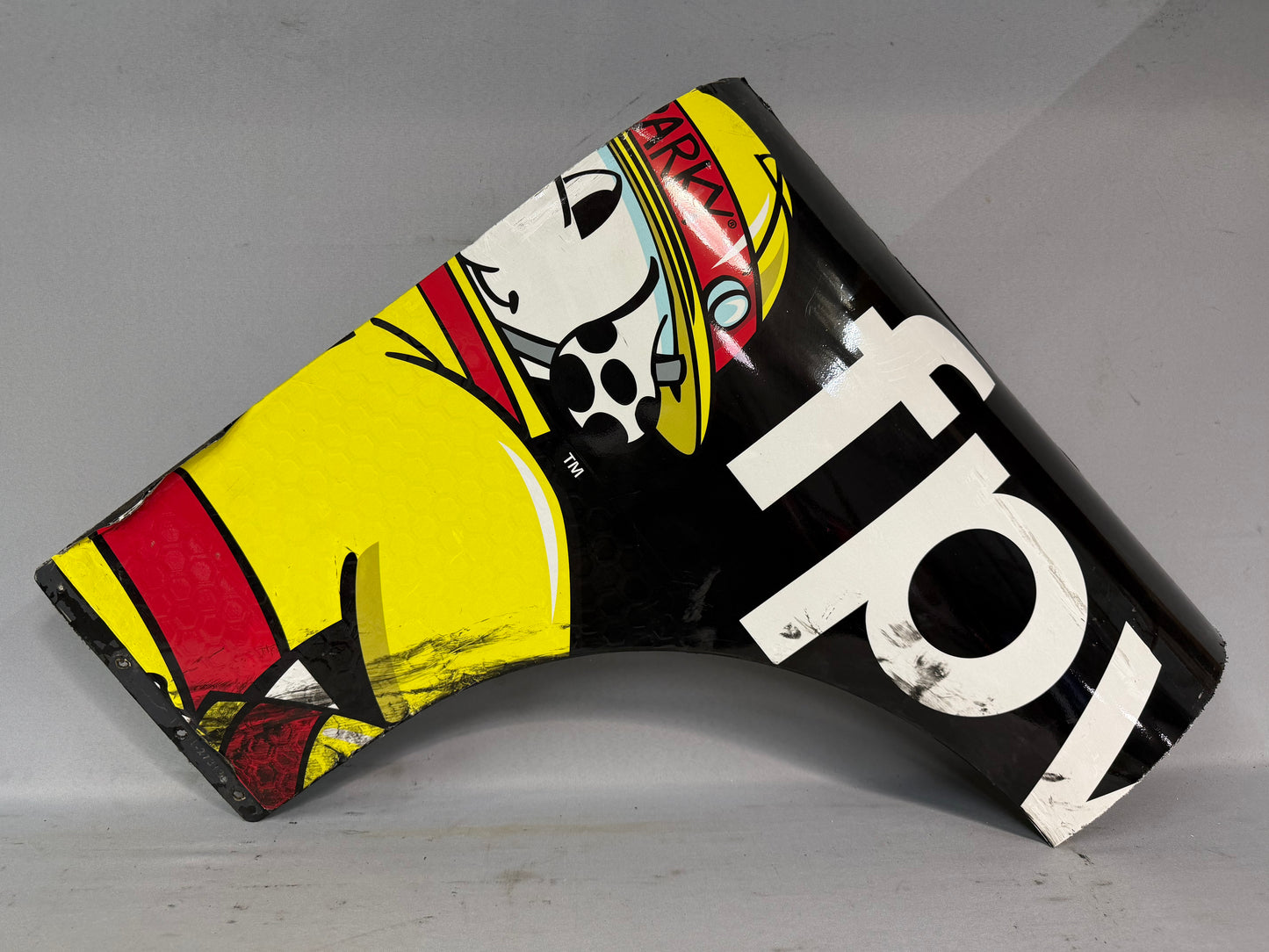 Conor Daly #53 2023 Charlotte National Fire Protection Association Nascar Partial Quarter Panel