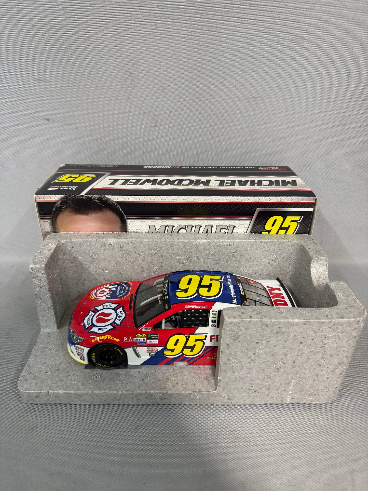 Michael McDowell #95 2017 FDNY Foundation Nascar Diecast