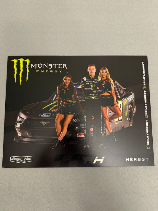 Riley Herbst #98 Monster Energy Nascar Hero Card