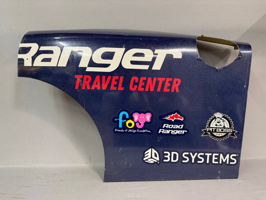 Sheldon Creed #00 2025 Rockingham Road Ranger Nascar Partial Quarter Panel