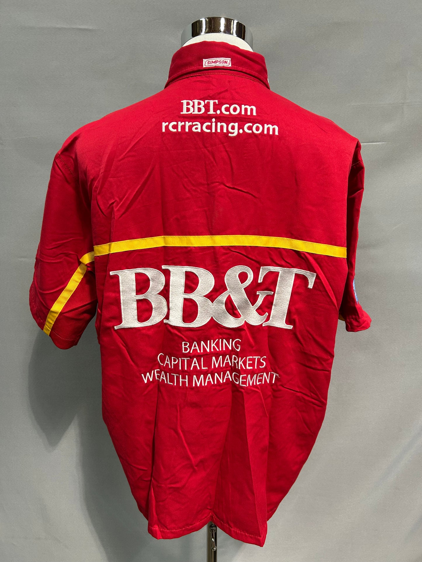 Clint Bowyer #07 BB&T Nascar Crew Shirt Size XL