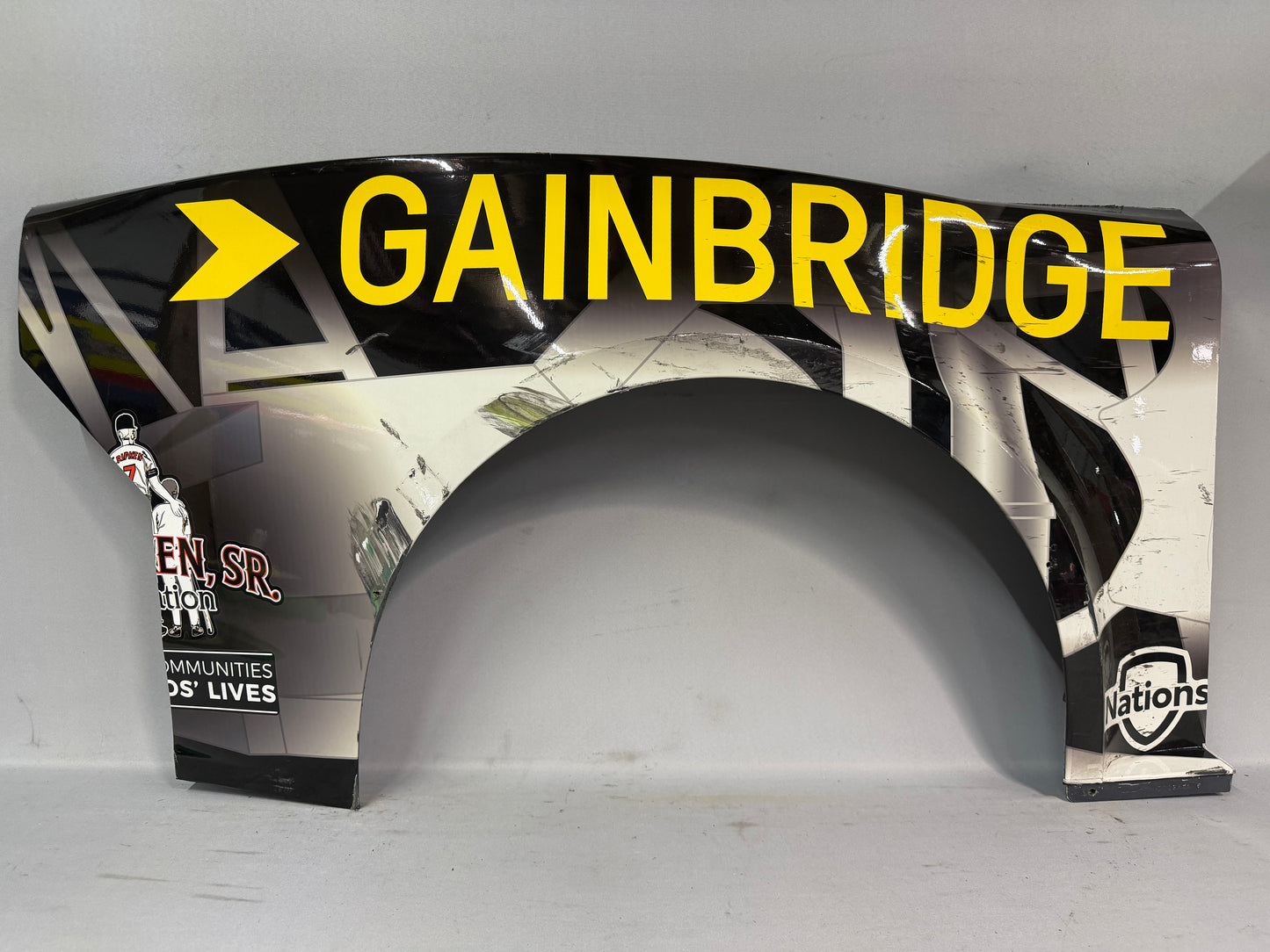 Justin Haley #7 2025 Charlotte Roval Gainbridge Nascar Quarter Panel