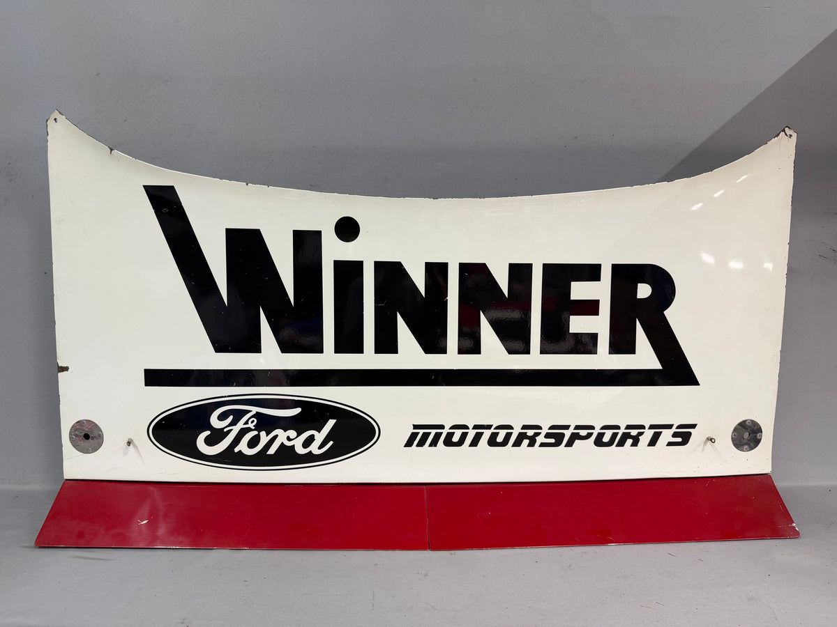 Alan Kulwicki #7 Winner Ford Motorsports Nascar Decklid
