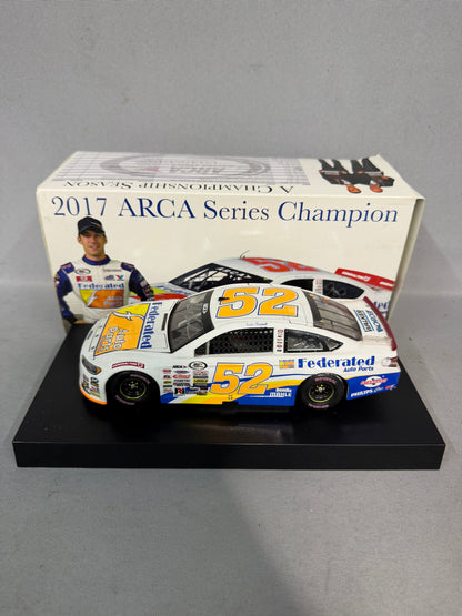 Austin Theriault #52 2017 Federated Auto Parts Nascar Autographed Diecast