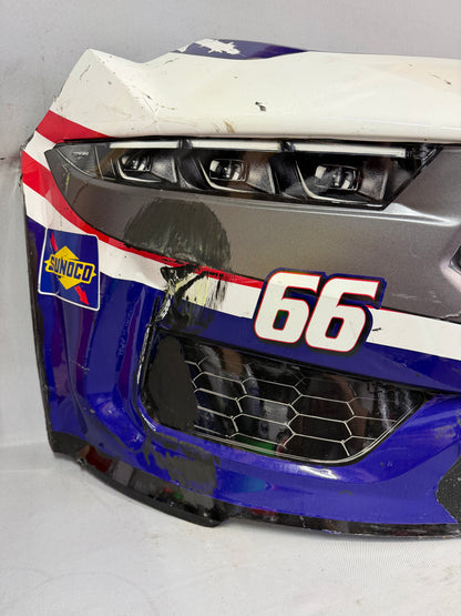 Garrett Smithley #66 2025 Bowman Gray Clash Veterans Ranch Nascar Front Nose