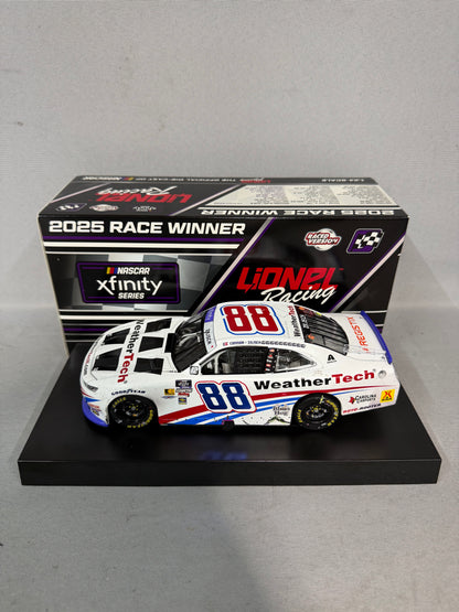 Connor Zilisch #88 2025 Charlotte Roval Win Weathertech Nascar Diecast