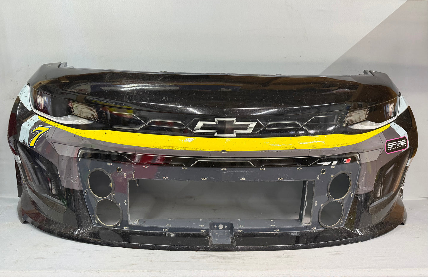 Justin Haley #7 2025 Charlotte Roval Gainbridge Stem Nascar Front Nose