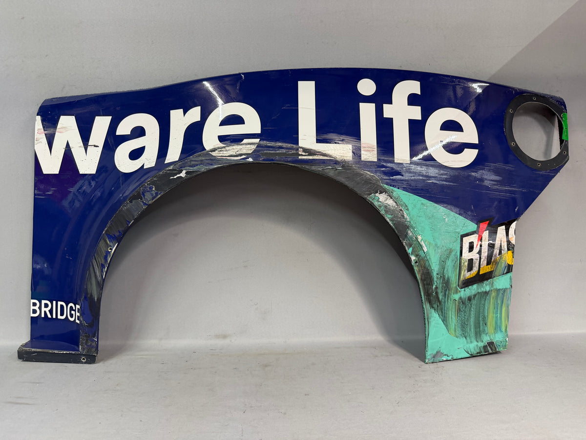 Michael McDowell #71 2025 Atlanta Delaware Life Nascar Quarter Panel