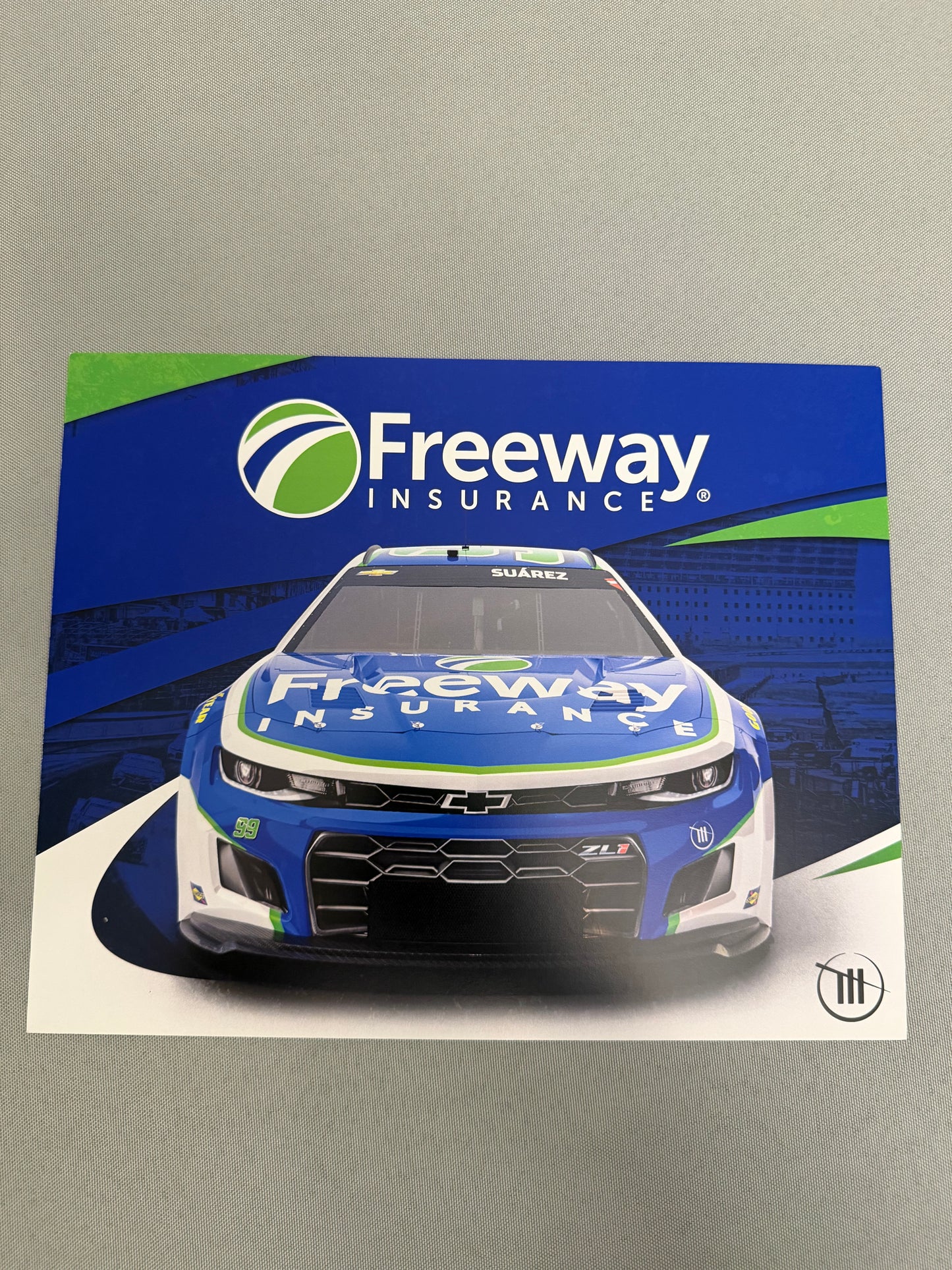 Daniel Suarez #99 Freeway Insurance Nascar Hero Card
