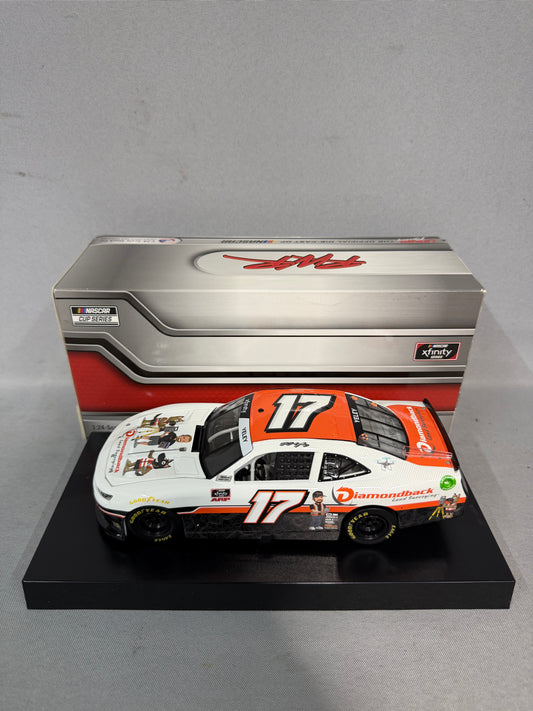 JJ Yeley #17 2021 Diamondback Land Surveying Nascar Diecast