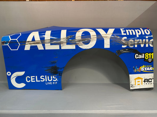 Josh Williams #11 2024 Alloy Employer Services Nascar Quarter Panel