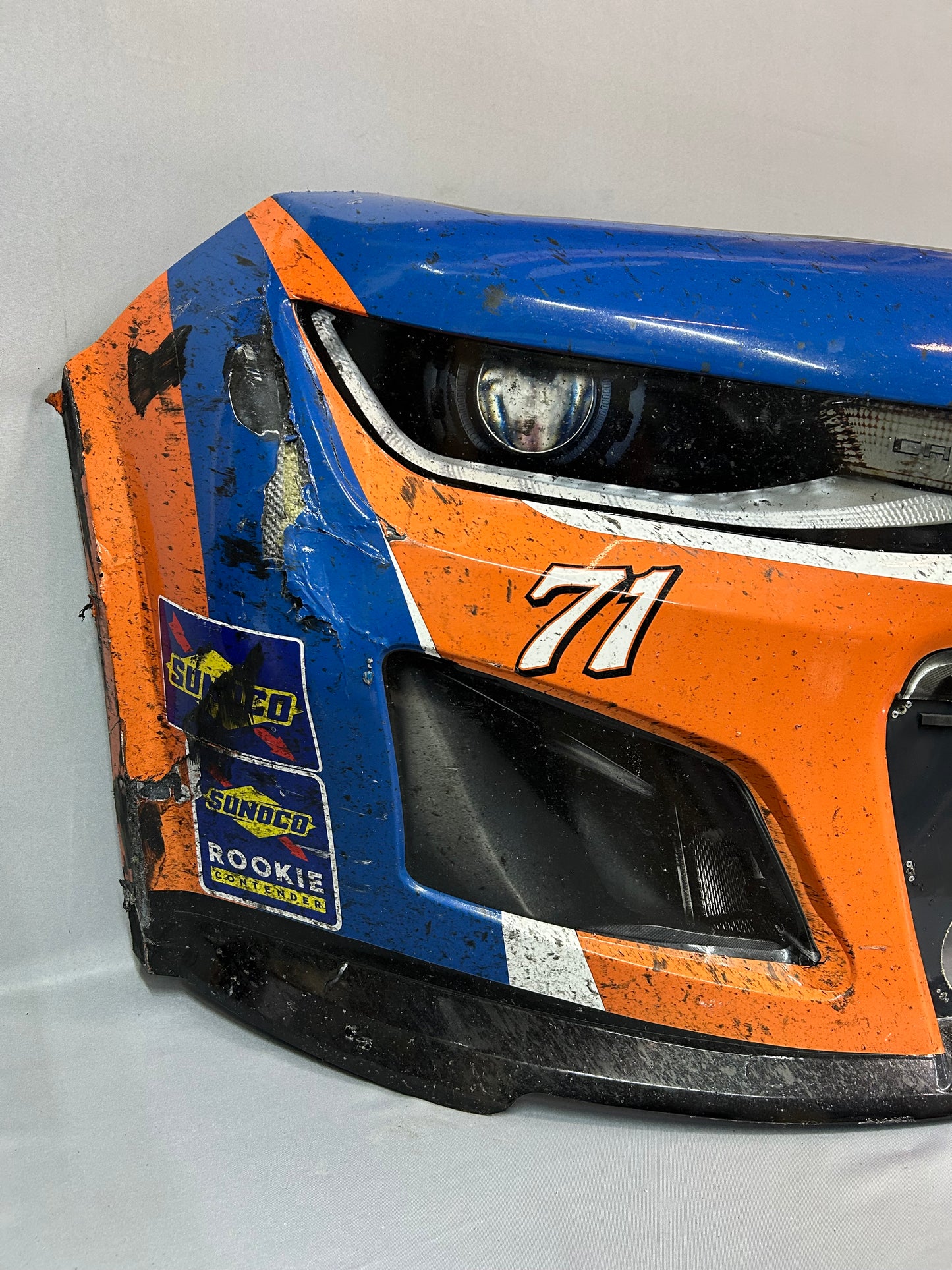 Zane Smith #71 2024 Iowa Focused Health Nascar Front Nose