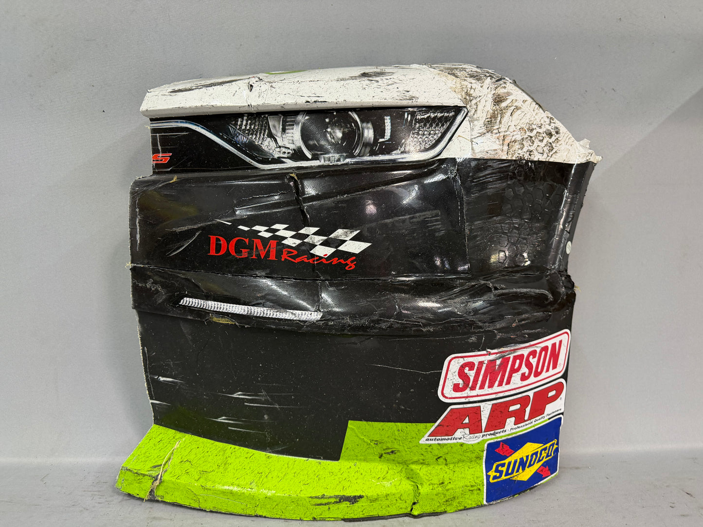 Ryan Ellis #71 2025 Daytona Mike Albert Fleet Solutions Nascar Nose Corner