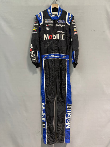 Aric Almirola #10 2022 Mobil 1 Nascar Autographed Driver Firesuit