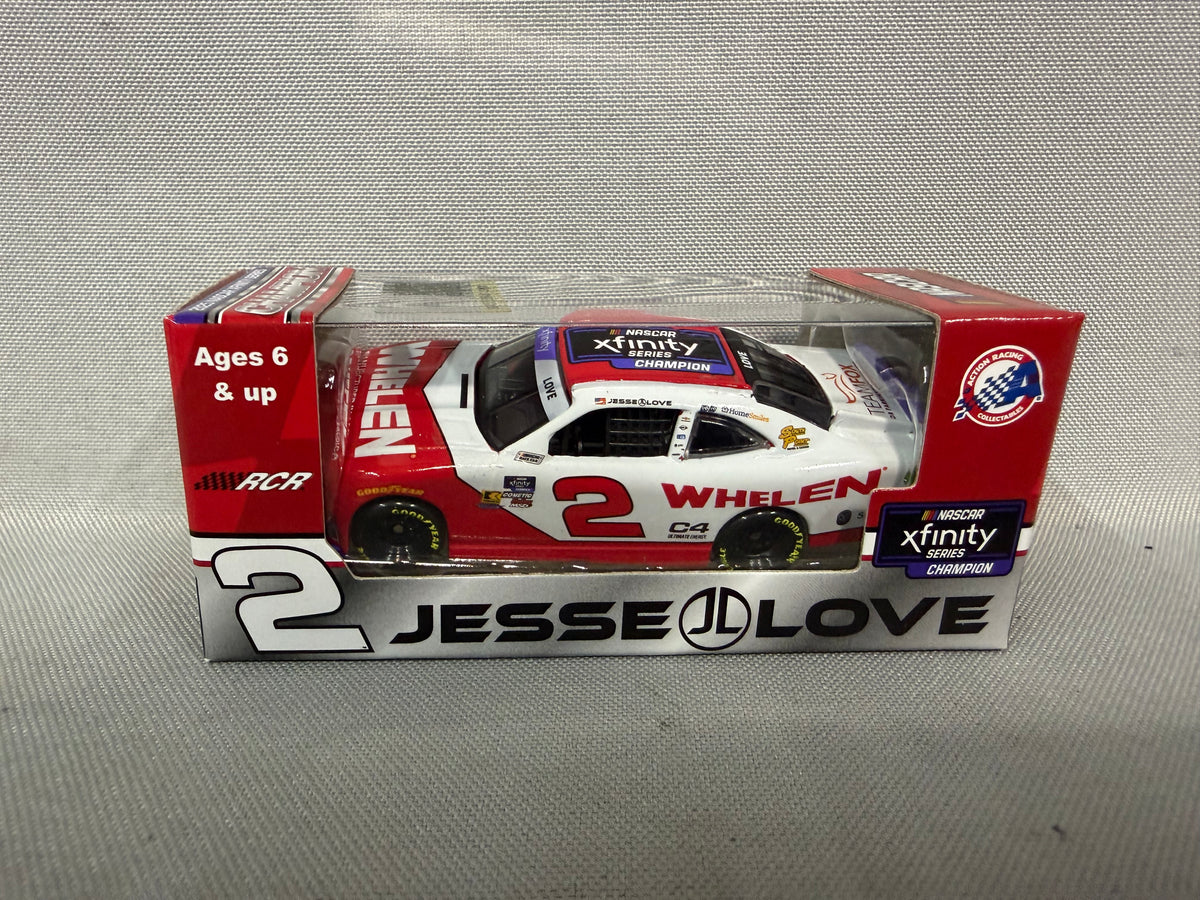 Jesse Love #2 2025 Whelen Champion Nascar 1/64 Diecast