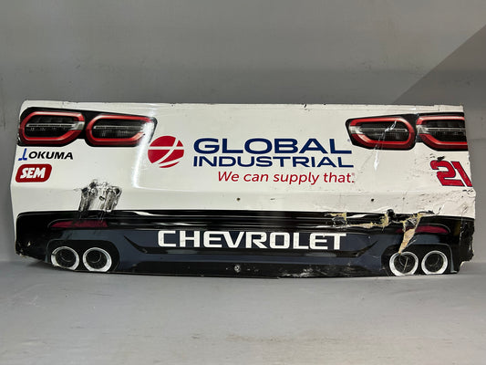 Austin Hill #21 2025 Daytona Global Industrial Nascar Rear Bumper