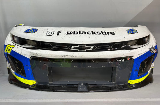 AJ Allmendinger #16 2025 Richmond Black’s Tire Nascar Front Nose