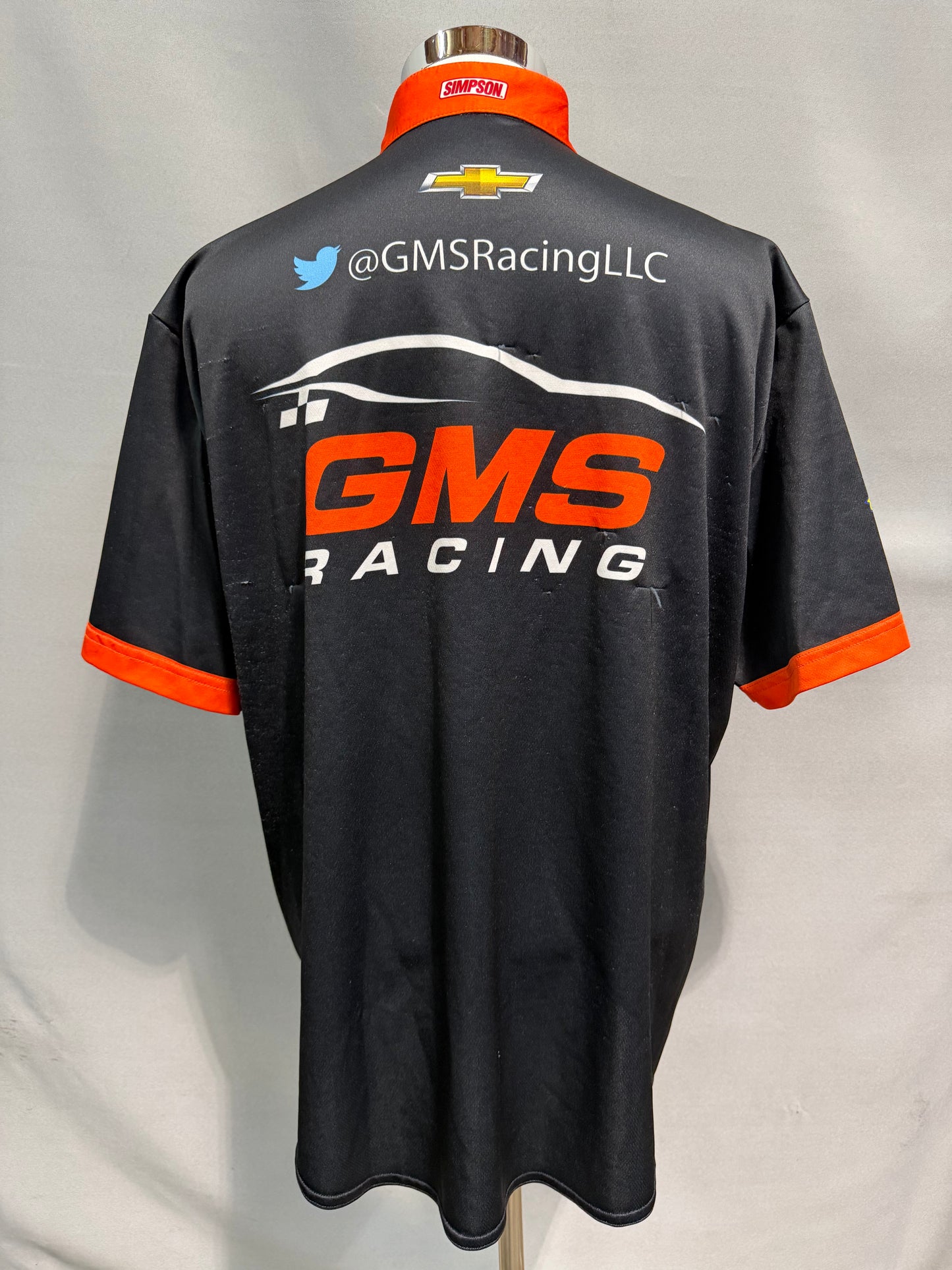 GMS Racing Xfinity Series Nascar Crew Shirt Size XL