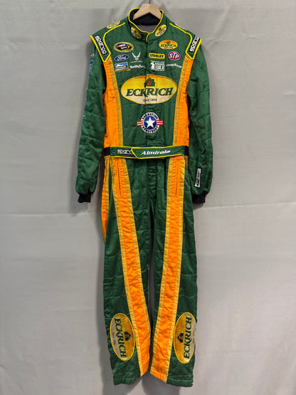 Aric Almirola #43 2013 Dual Autographed Eckrich Nascar Driver Firesuit