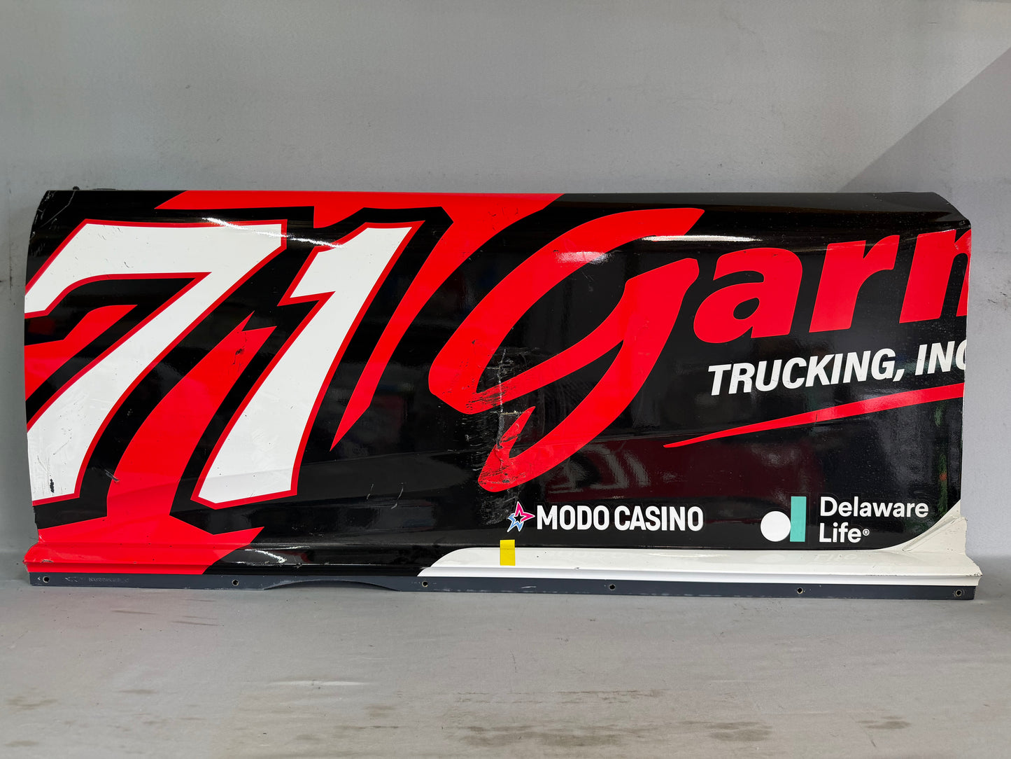 Michael McDowell #71 2026 Michigan Garner Trucking Nascar Door Panel