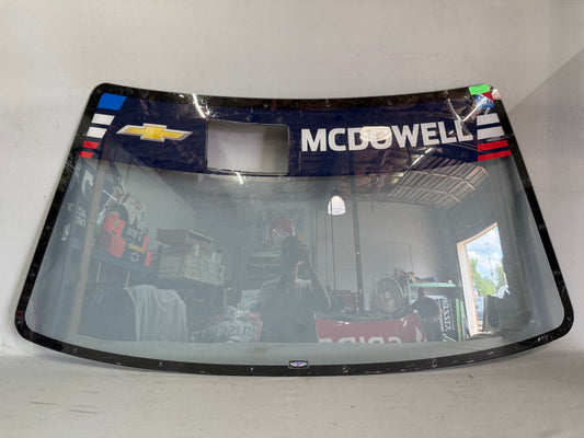 Michael McDowell #71 2026 Michigan Nascar Front Windshield