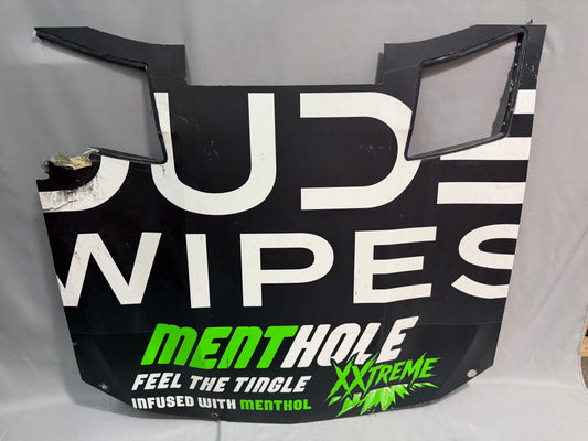 Anthony Alfredo #96 2026 Talladega 1 Dude Wipes Menthole Nascar Hood