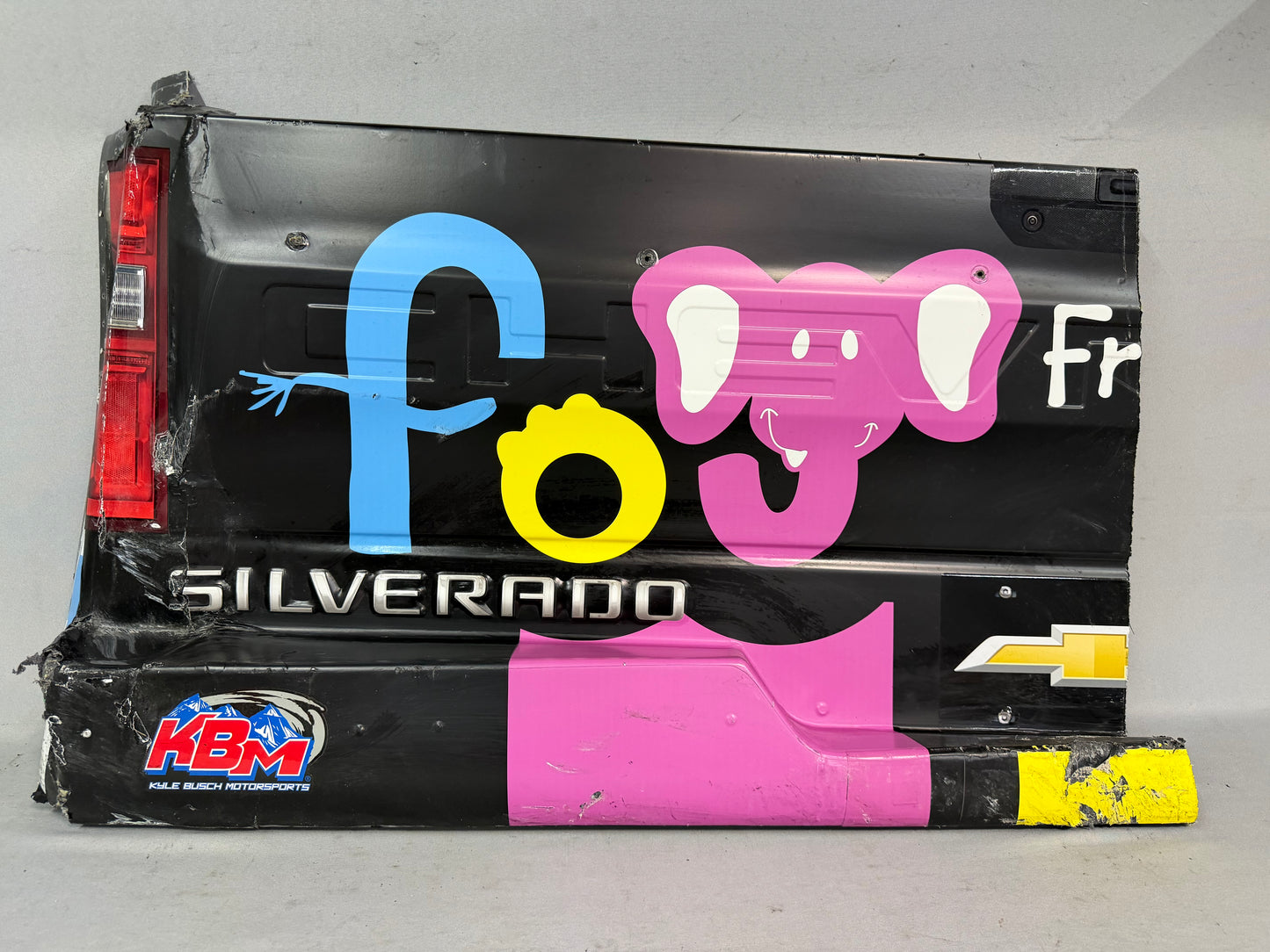 Connor Mosack #7 2026 New Hampshire Friends Of Jaclyn Nascar Partial Rear Bumper