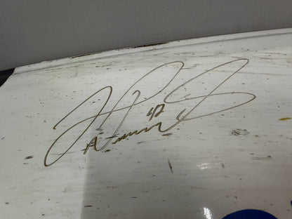 John Hunter Nemechek #42 2025 Mexico City Pye Barker Nascar Autographed Fender