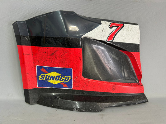 Justin Haley #7 2025 Michigan Garner Trucking Nascar Nose Corner