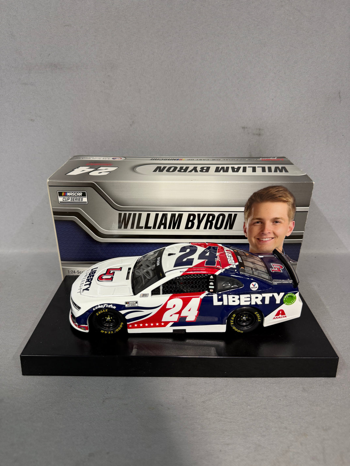 William Byron #24 2021 Liberty University Nascar Autographed Diecast