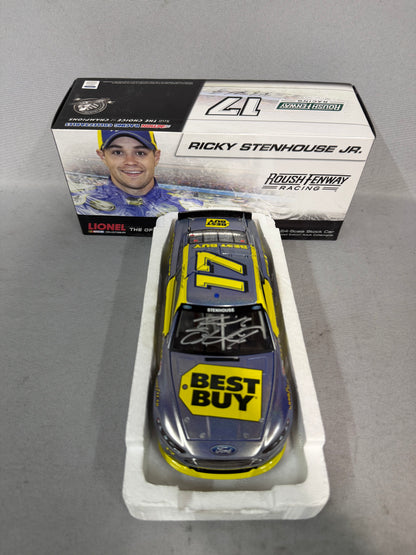 Ricky Stenhouse Jr #17 2013 Best Buy Flashcoat Color Nascar Autographed Diecast