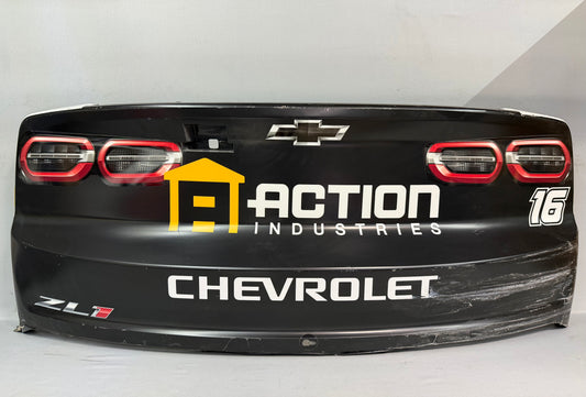 AJ Allmendinger #16 2025 Kansas Action Industries Nascar Rear Bumper