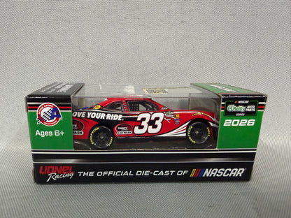 Cleetus McFarland #33 2026 Tommy’s Express Car Wash Nascar 1/64 Diecast
