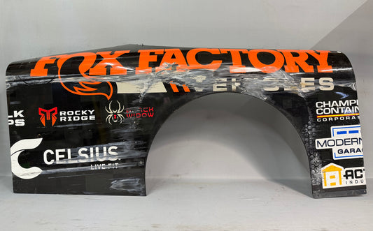 Daniel Dye #10 2025 Kansas Fox Factory Vehicles Nascar Quarter Panel