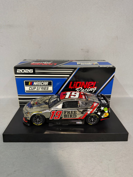 Chase Briscoe #19 2026 Free Bird Color Chrome Nascar Diecast