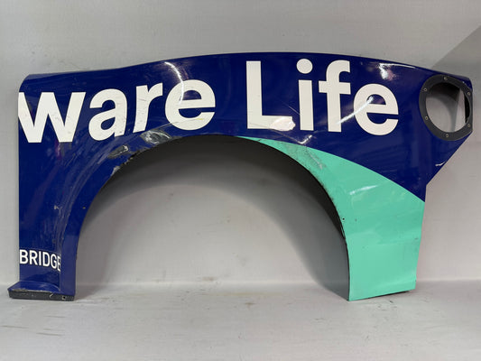 Michael McDowell #71 2025 Las Vegas Delaware Life Nascar Quarter Panel