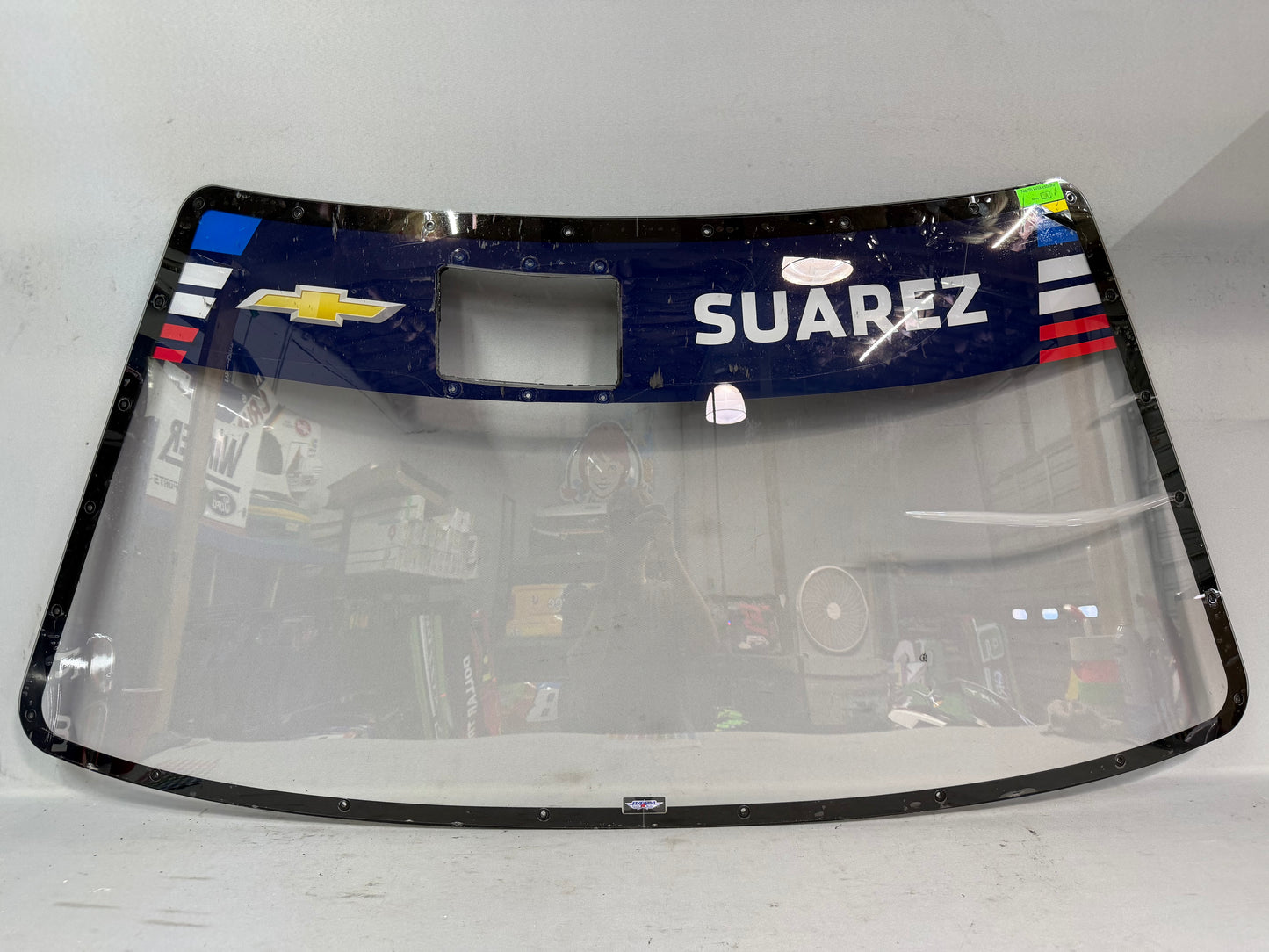 Daniel Suarez #7 2026 Wilkesboro Nascar Front Windshield
