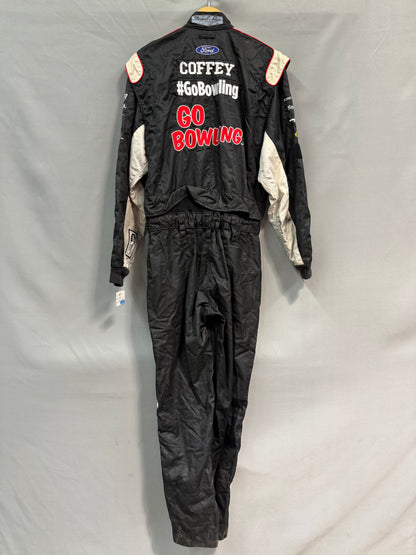 Aric Almirola #10 Go Bowling Nascar Crew Firesuit C-48 W-36 L-32