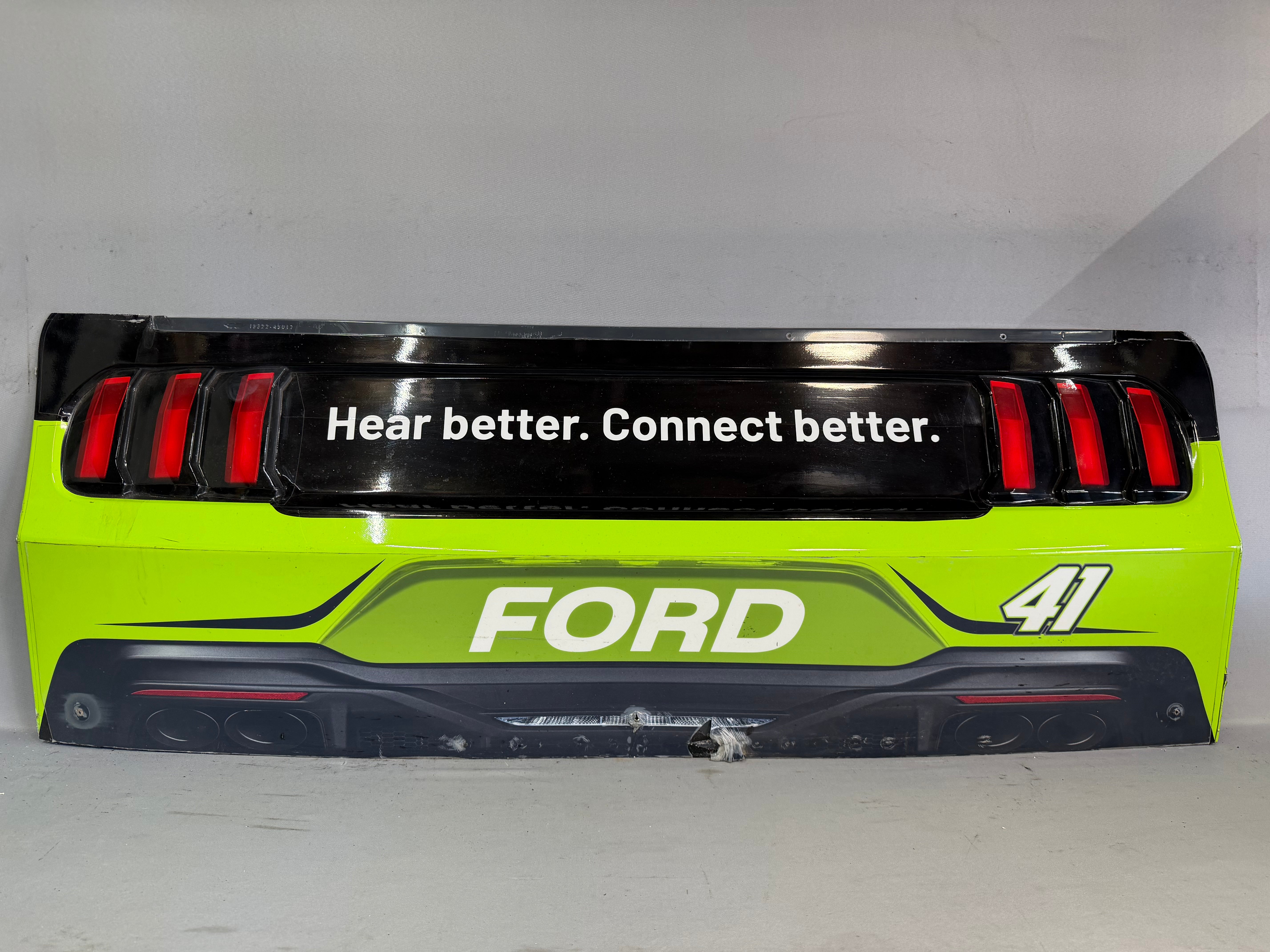 Sam Mayer #41 2025 Daytona Audibel Nascar Rear Bumper – Race Day Authentics