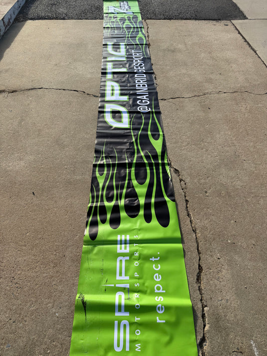 Justin Haley #7 2024 Martinsville Optic Gaming Nascar Pit Wall Banner