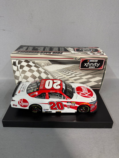 Christopher Bell #20 2018 Richmond Win Rheem Nascar Diecast