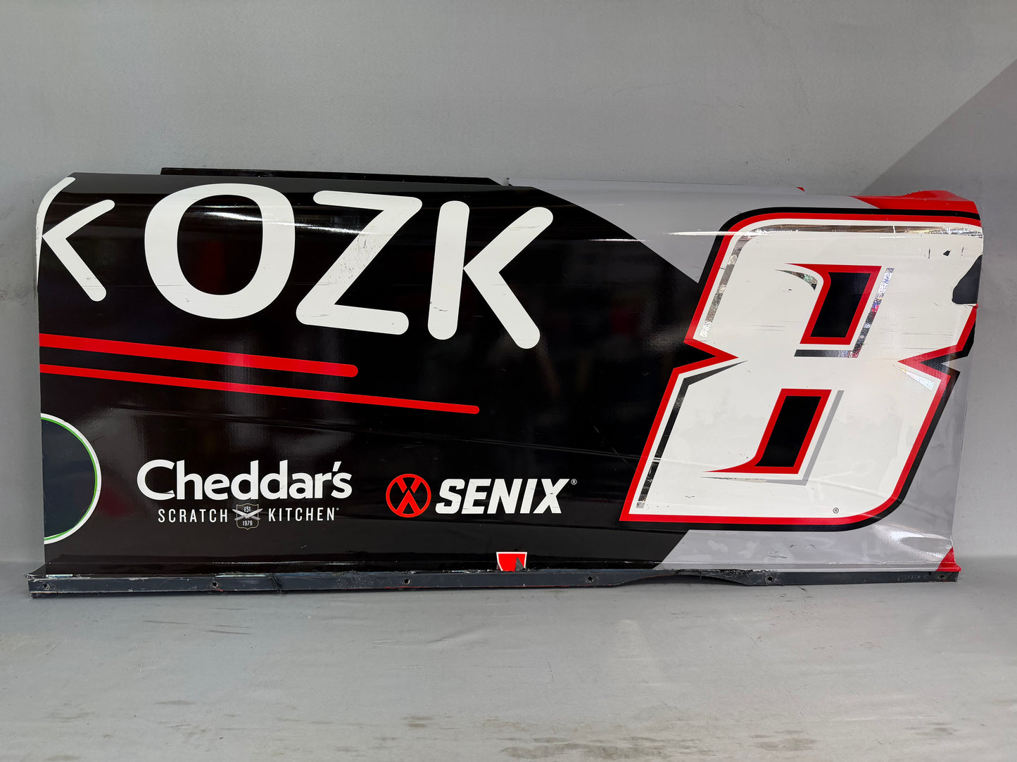 Kyle Busch #8 2025 Charlotte Roval Bank OZK Nascar Door Panel