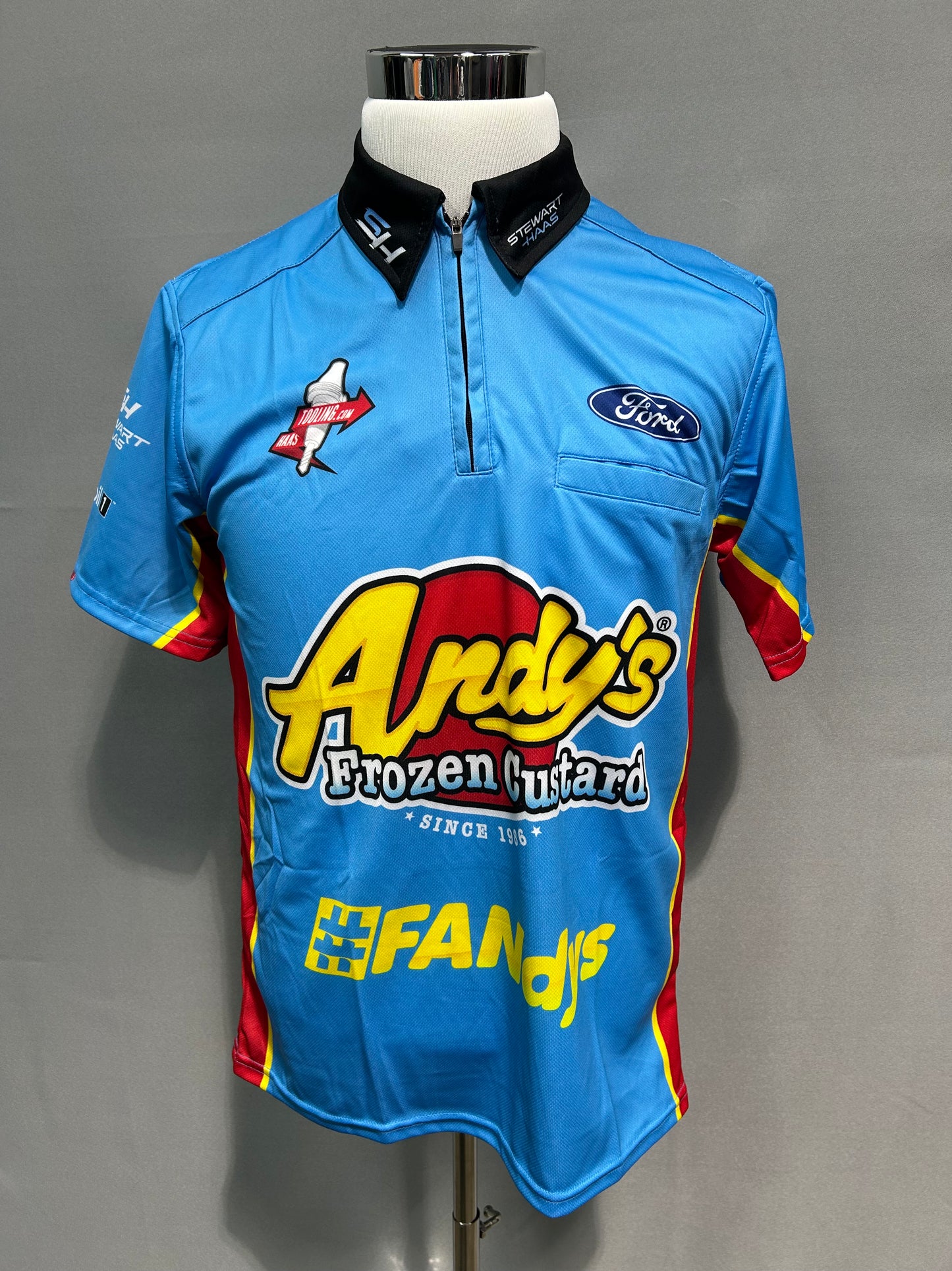 Cole Custer #00 2024 Andys Custard Nascar Crew Shirt
