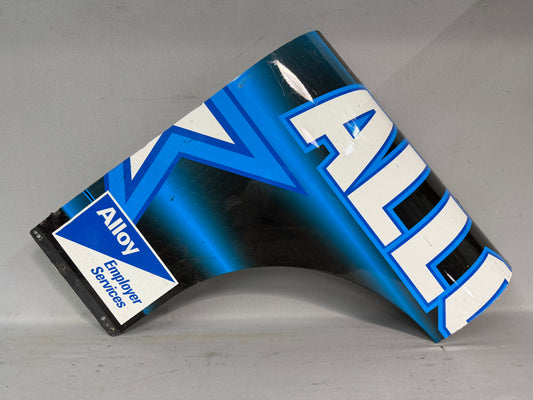 Josh Williams #11 2025 Darlington Throwback Alloy Employer Nascar Partial Quarter Panel