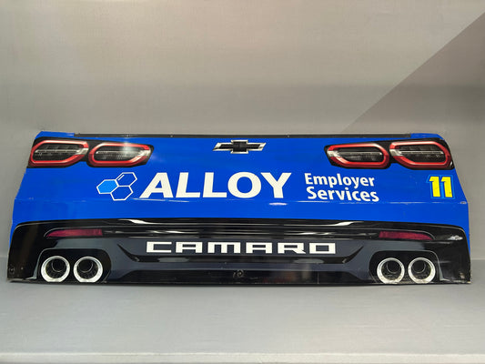 Josh Williams #11 2024 Alloy Employer Services Nascar Rear Bumper